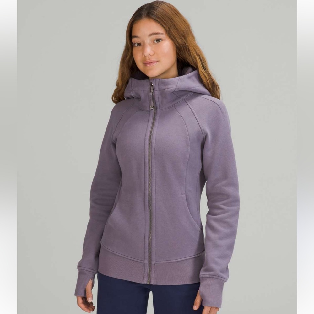 lululemon athletica Lavender Scuba Hoodie size2